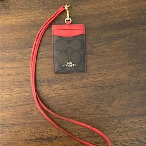 Coach lanyard LNC